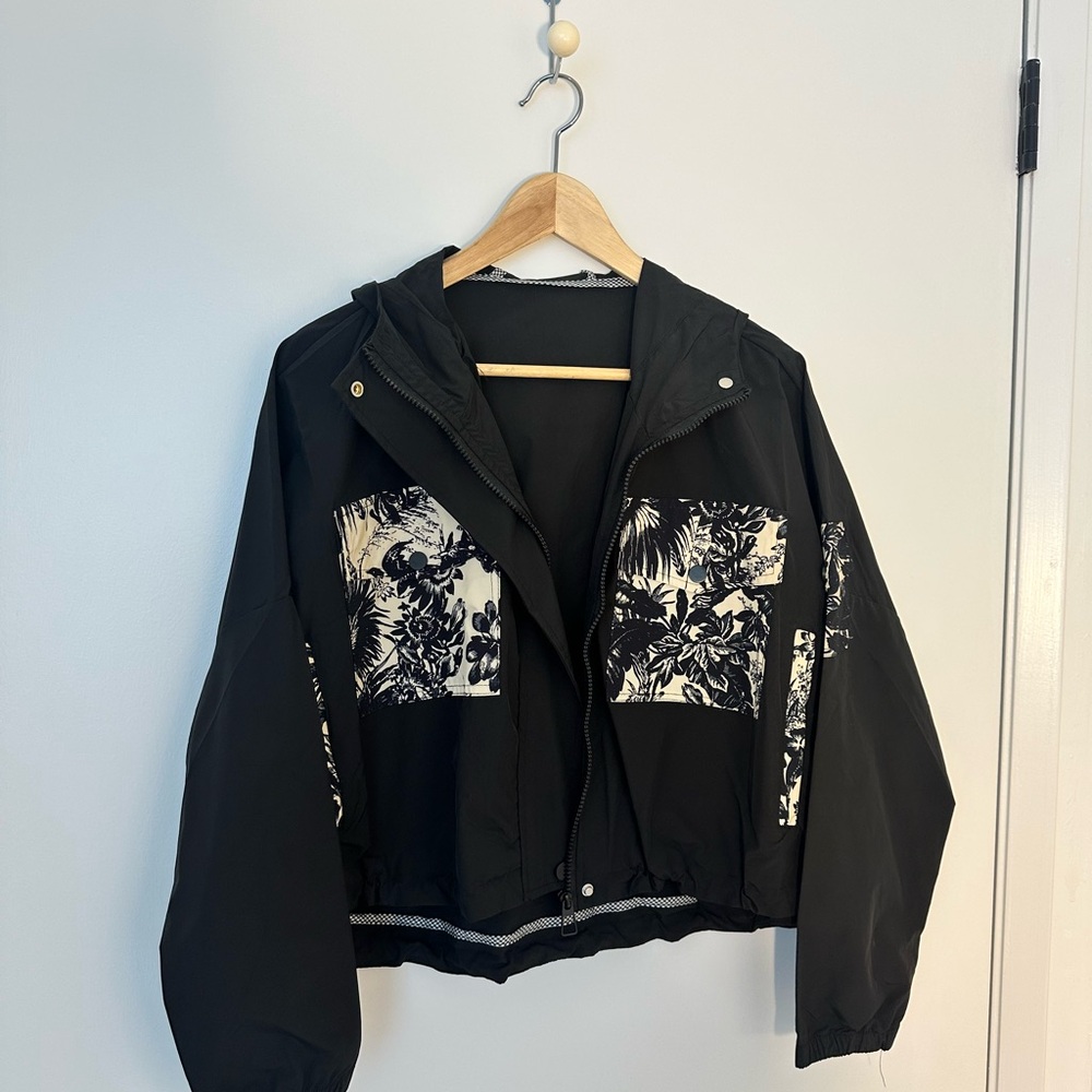 Floral print jacket